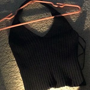 Forever 21 Black Halter Top